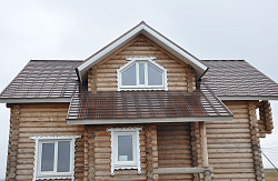 Металлочерепица Капелла на кровле фото