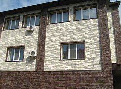 Альта-Профиль Камень Белый и Камень Жжёный фото